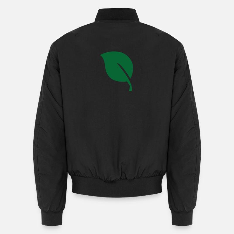 Feuille feuille Bomber unisexe