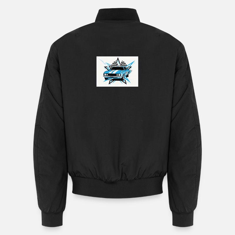 Retro Racing Unisex Bomberjacke