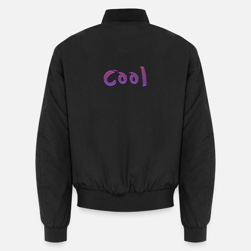 cool - Unisex Bomberjacke - Schwarz