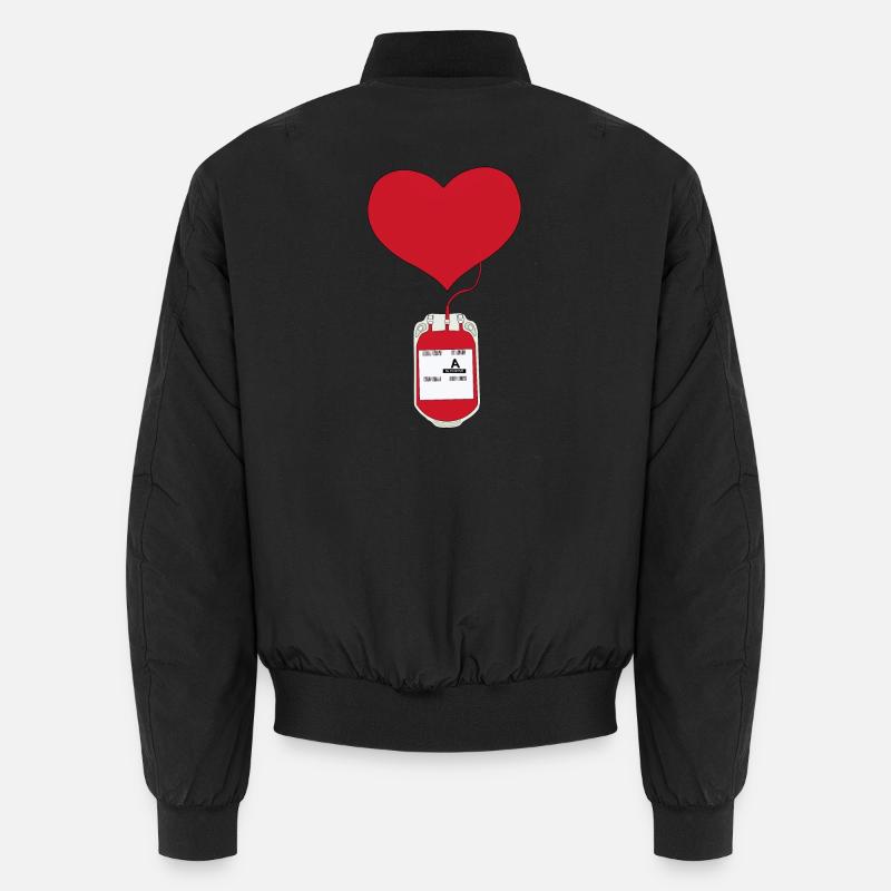 Donner du sang est un acte d’amour Bomber unisexe