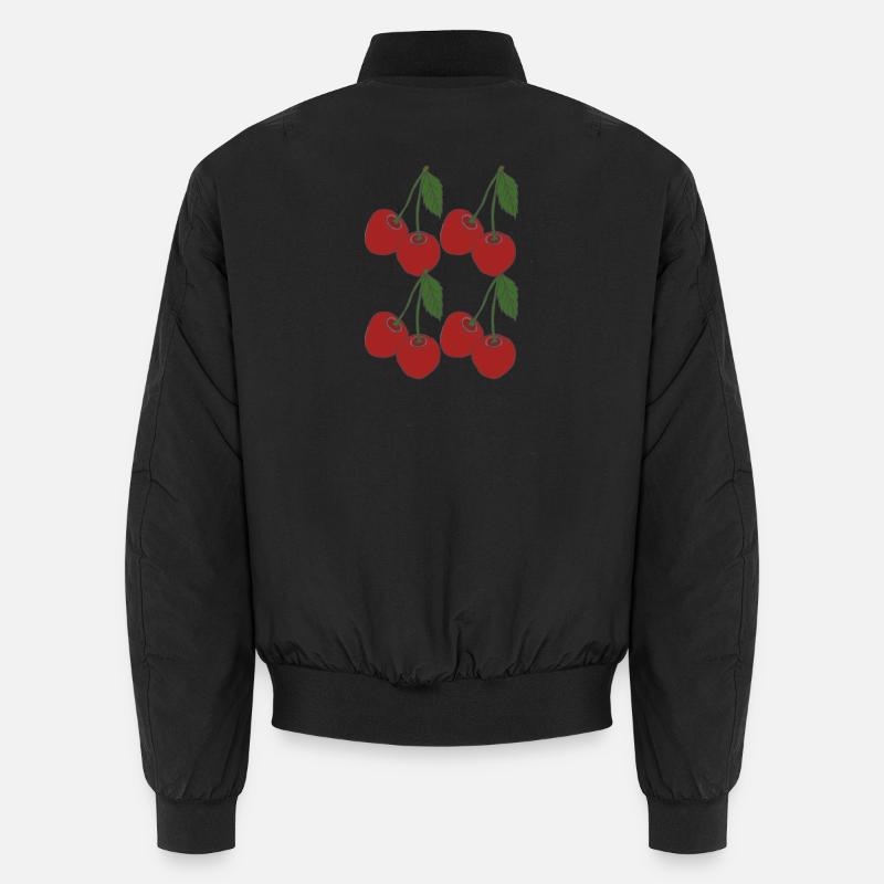 Cerises 4 fois Bomber unisexe