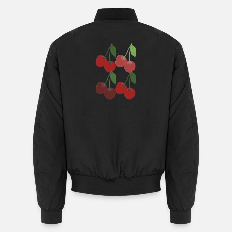 Cherries 4-fold Unisex Bomber Jacket