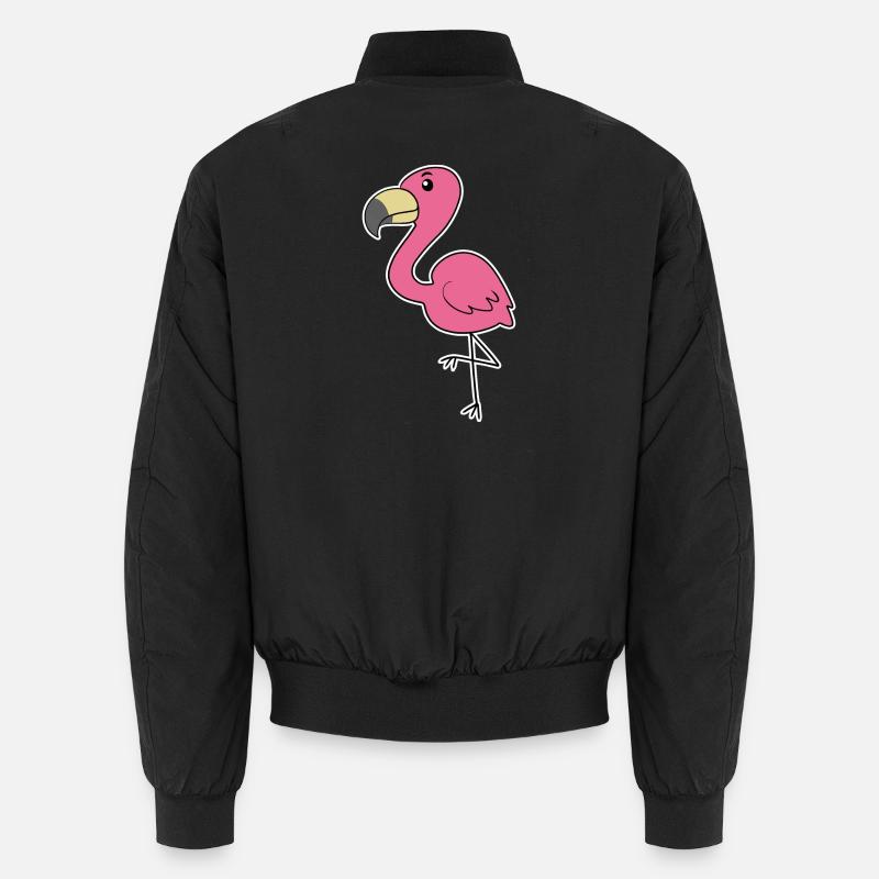 Flamingo Unisex Bomberjacke