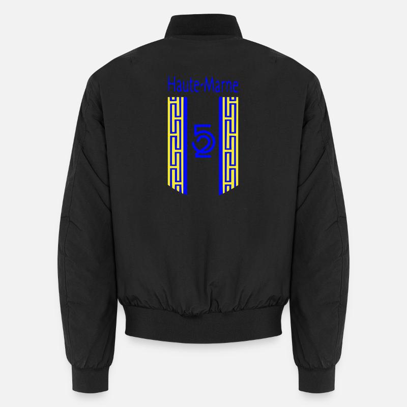 Haute-Marne - Unisex Bomberjacke - Schwarz