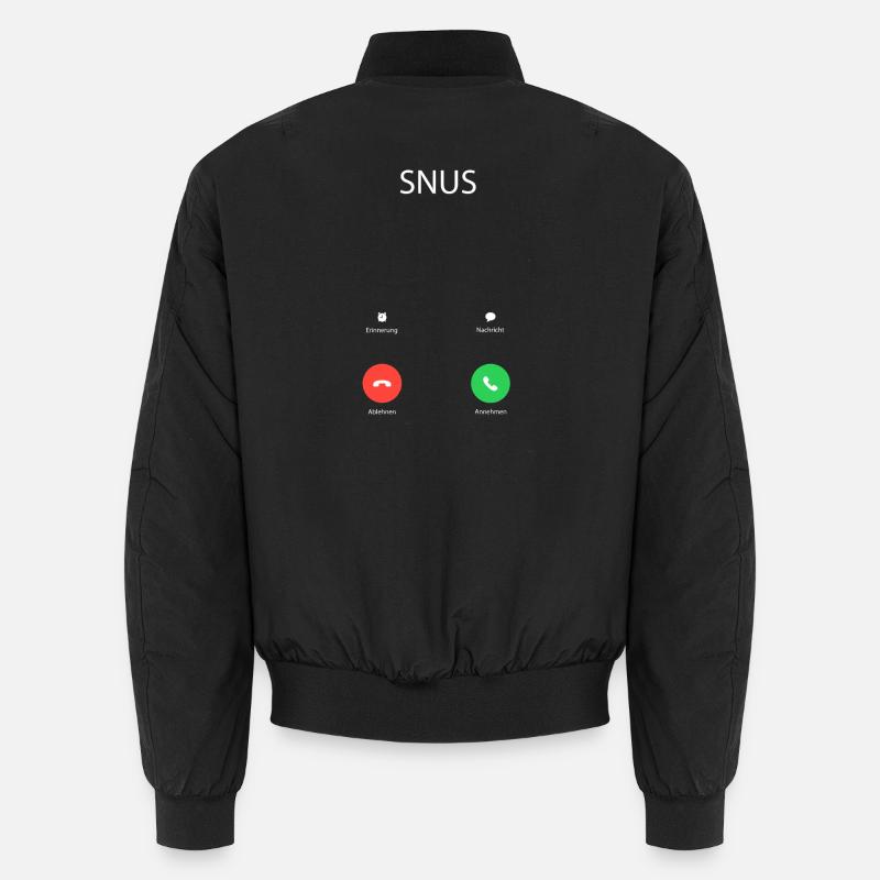 Snus is calling - Snus is calling Unisex Bomber Jacket