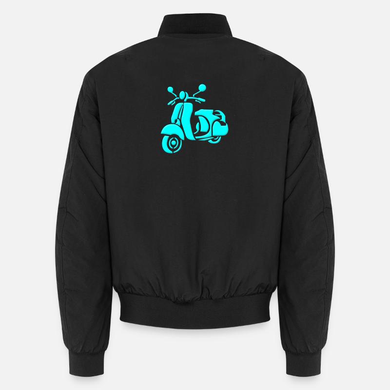 Retro Roller Unisex Bomberjacke