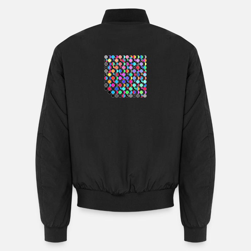 Gaussian Primes - Unisex Bomber Jacket - black