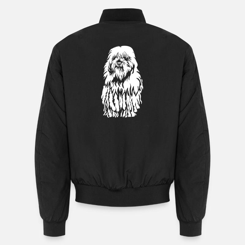 Bergamasker "Black Edition" - Unisex Bomberjacke - Schwarz
