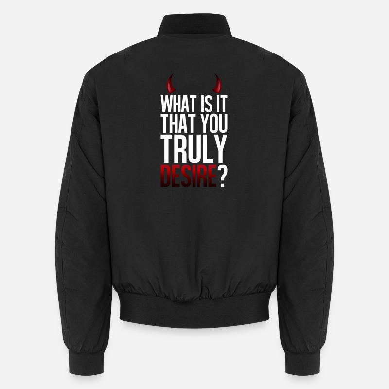 Truly Desire Question Tee Bomber unisexe