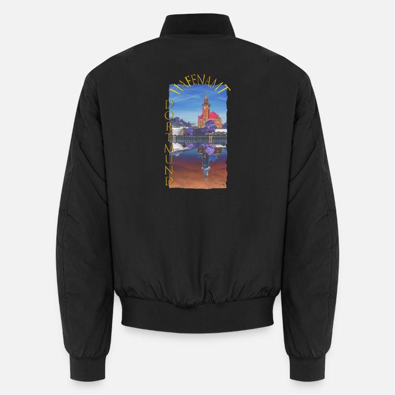 Historisches Dortmunder Hafenamt Unisex Bomberjacke