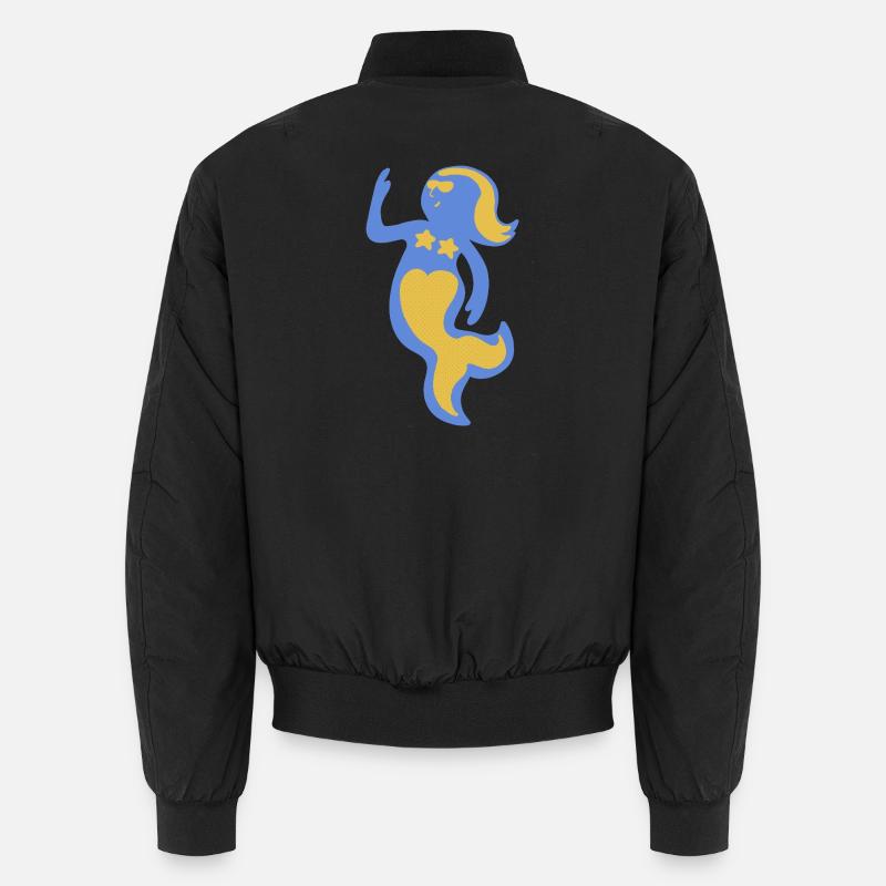 Göttlicher Geist des Meeres Unisex Bomberjacke