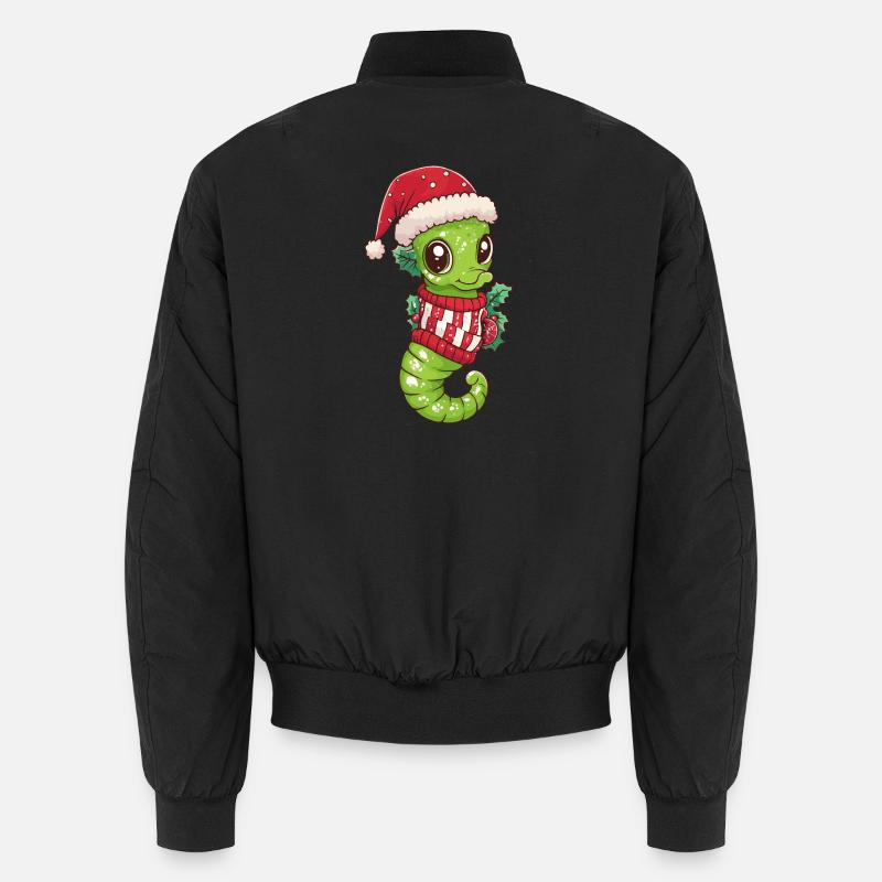 Noël de l’hippocampe Bomber unisexe