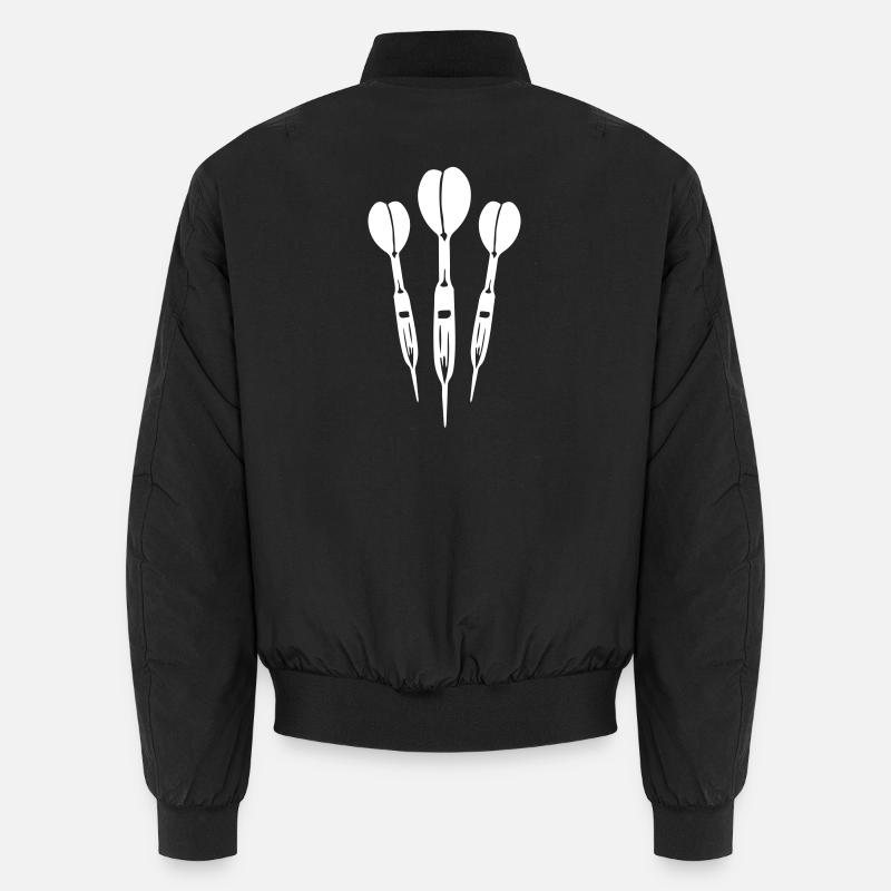 Icône de fléchettes Bomber unisexe