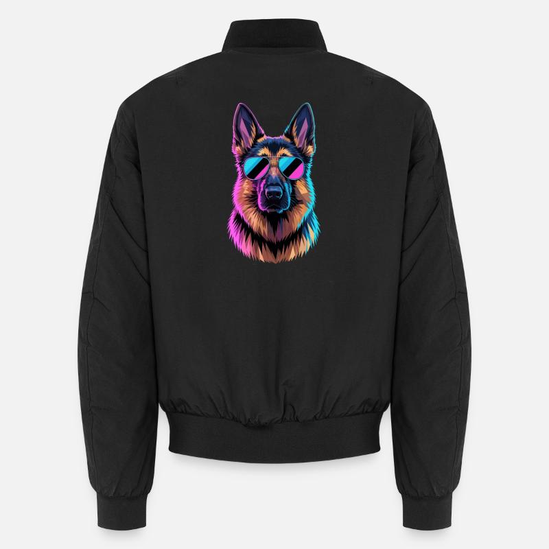 Schäferhund Hund Liebe Deutscher Schäferhund Hunde Unisex Bomberjacke