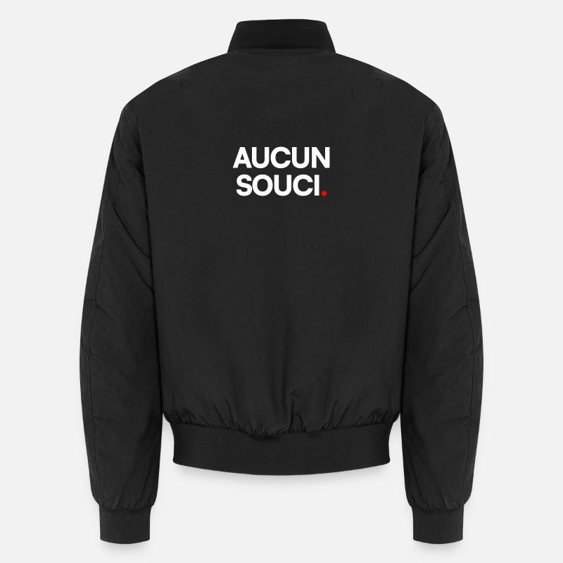 Aucun souci - Bomber unisexe - noir