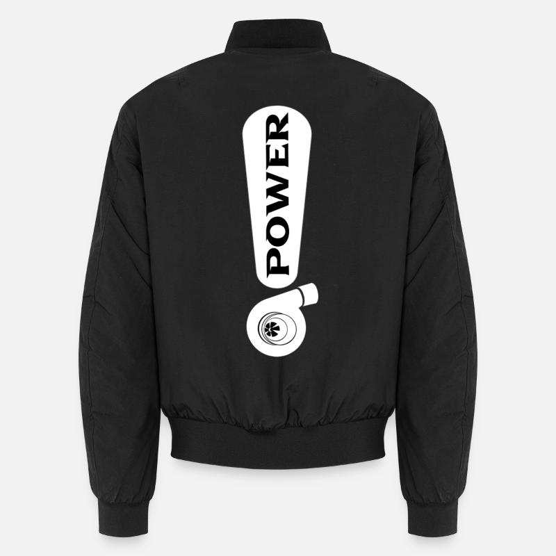 Turbo - Unisex Bomberjacke - Schwarz
