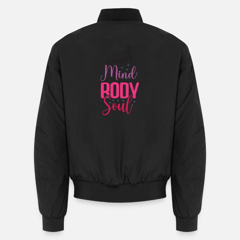 Yoga – , Corps, Âme Bomber unisexe