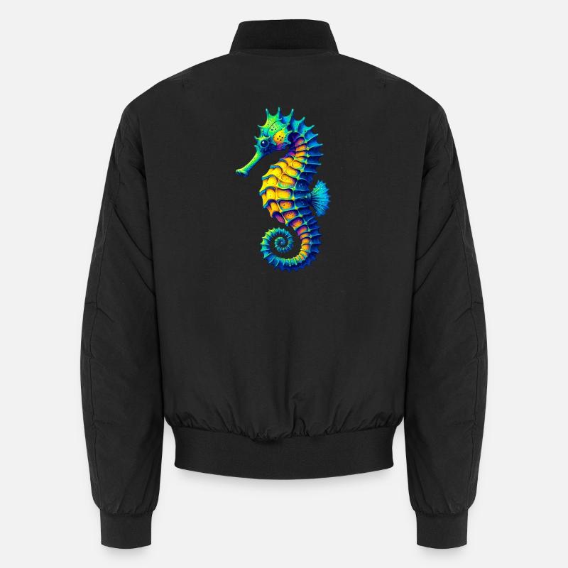Hippocampe Bomber unisexe