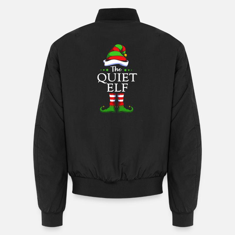 Elf Elf Christmas Gift Unisex Bomber Jacket