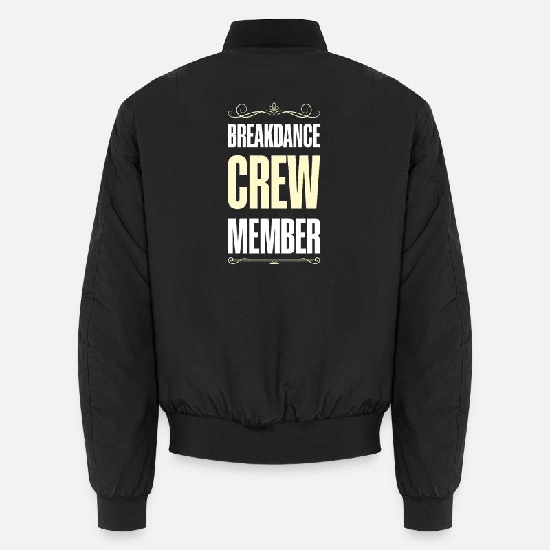 Équipe de breakdance - Bomber unisexe - noir