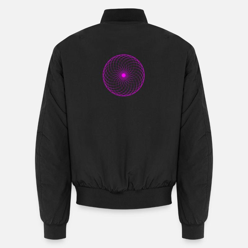 Tore en filet spirale néon Bomber unisexe