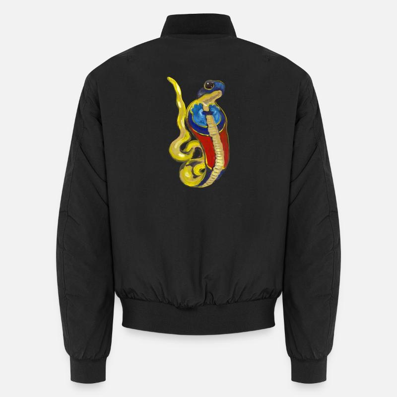 Cobra Ancient Egypt Deity Unisex Bomber Jacket