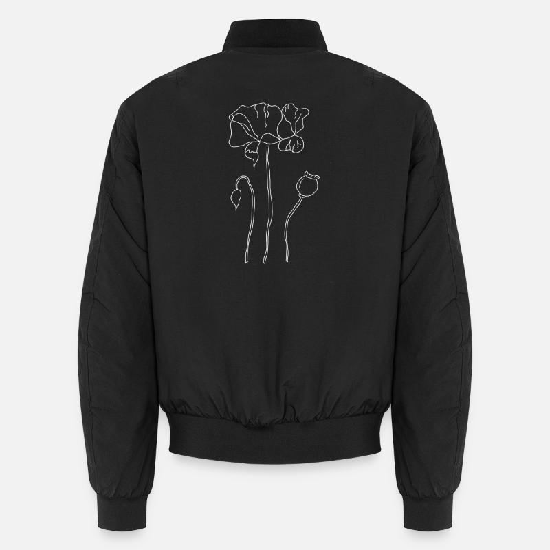 Coquelicot Bomber unisexe