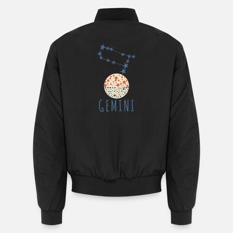 Das Sternbild Zwillinge Unisex Bomberjacke