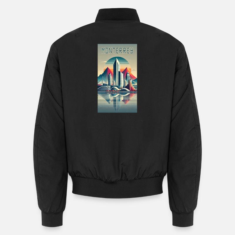 Monterrey Mexico Modern Design Unisex Bomber Jacket