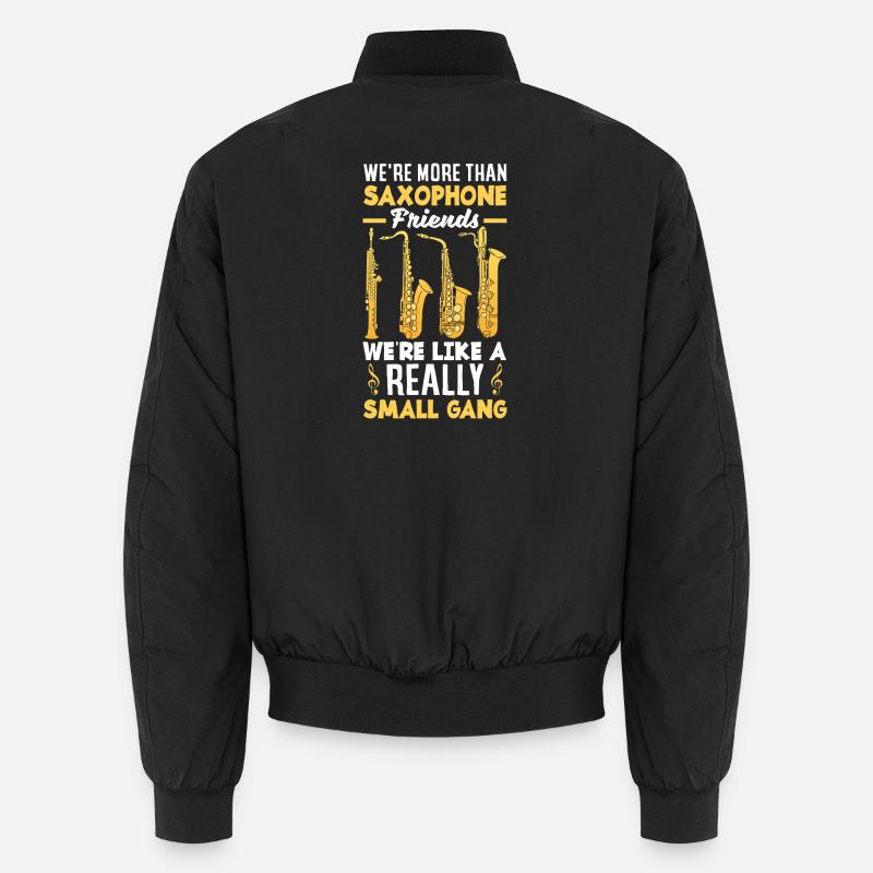 Saxophone Bomber unisexe