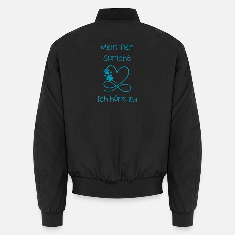 Mein_Tier_spricht Unisex Bomberjacke