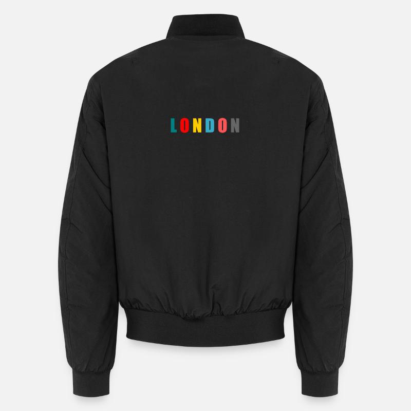 LONDON. LONDRES. BRITISH. ANGLETERRE. UK. CAPITALE Bomber unisexe