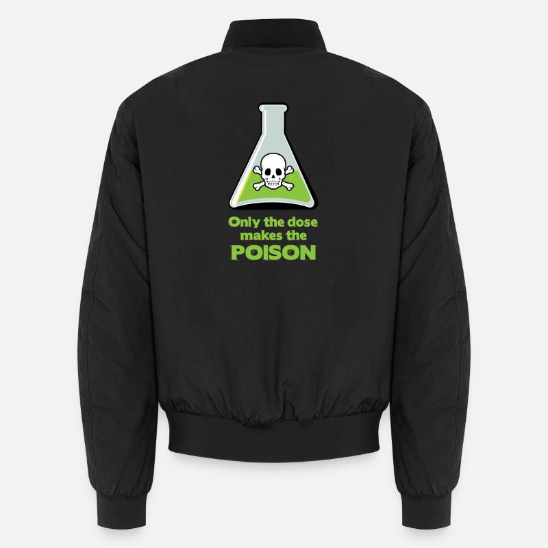 Poison - Unisex Bomber Jacket - black