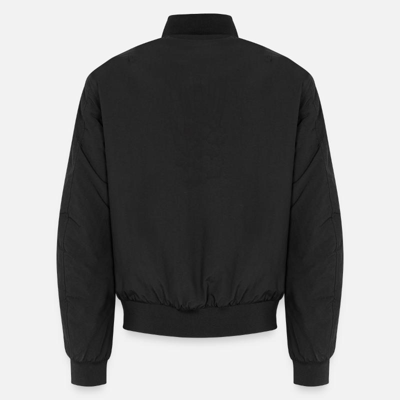 Hand in the clouds - Unisex Bomberjacke - Schwarz