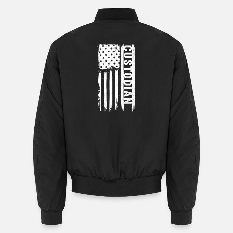 Concierge, drapeau américain, Patriotic S Bomber unisexe