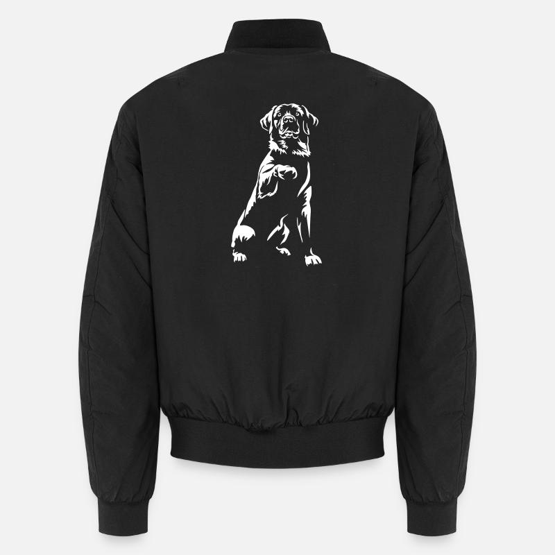 Labrador « Édition Noire » Bomber unisexe