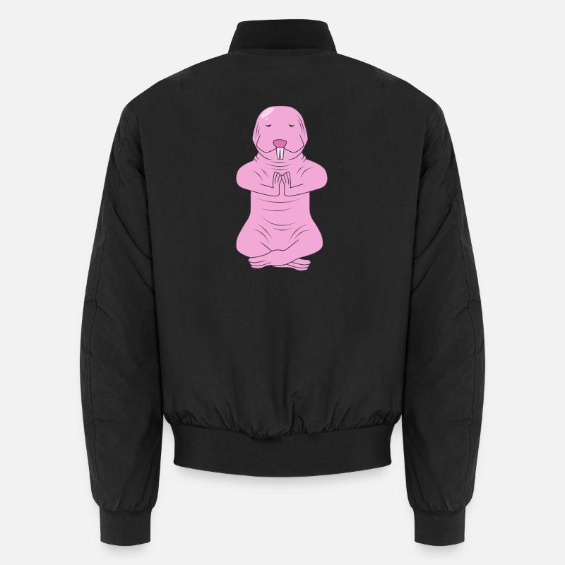 Chiot de sable - Bomber unisexe - noir