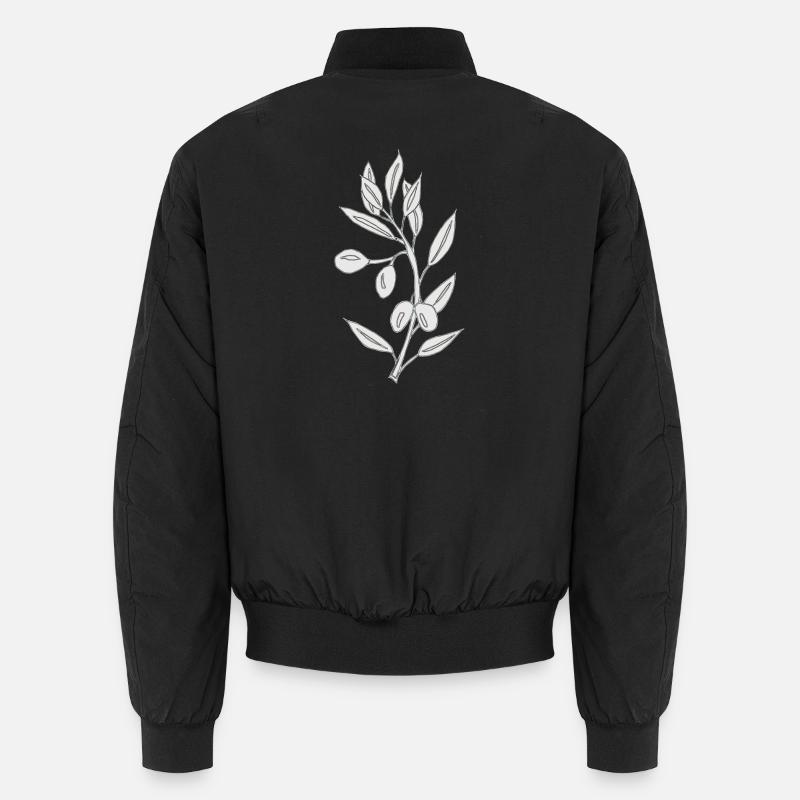 gris olive Bomber unisexe