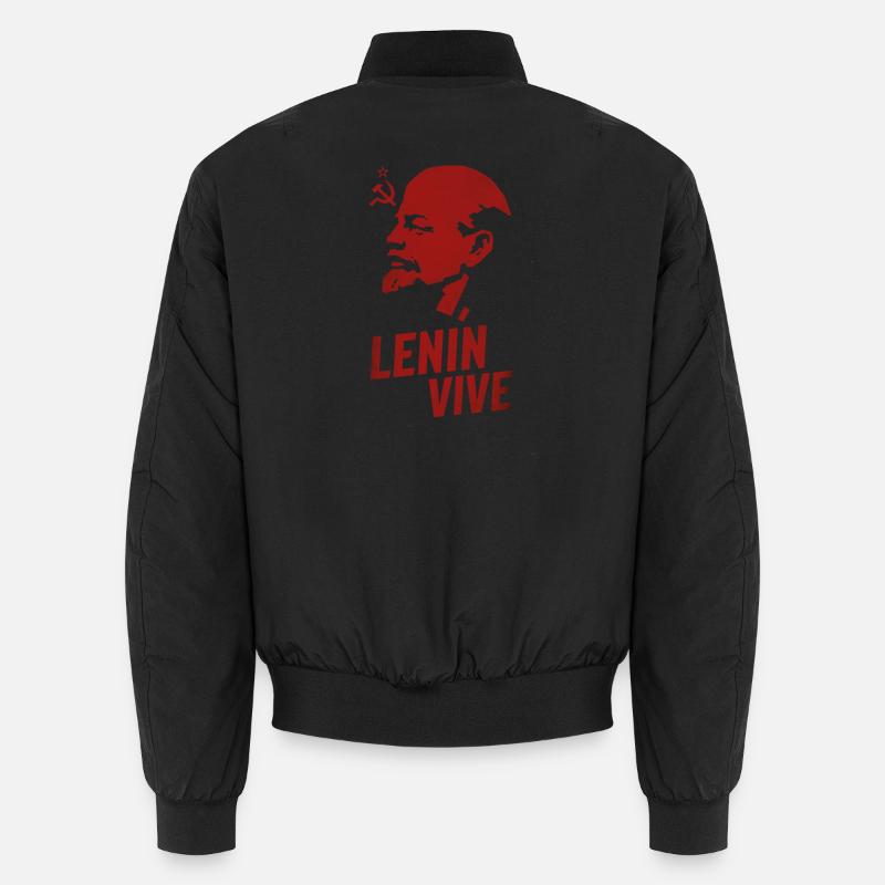 Lénine vit - Bomber unisexe - noir