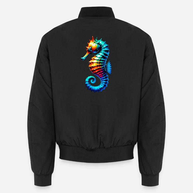Seahorse Unisex Bomber Jacket