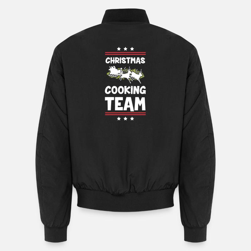Christmas Cooking Baking Team Unisex Bomber Jacket