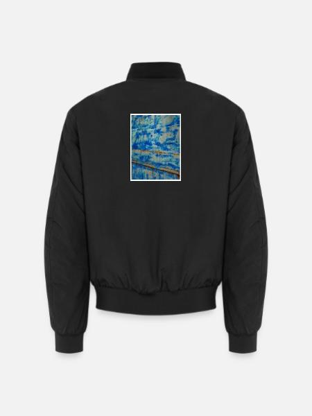 WIE KUNST. - Unisex Bomberjacke - Schwarz