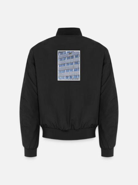 WIEDERHOLE. - Unisex Bomberjacke - Schwarz