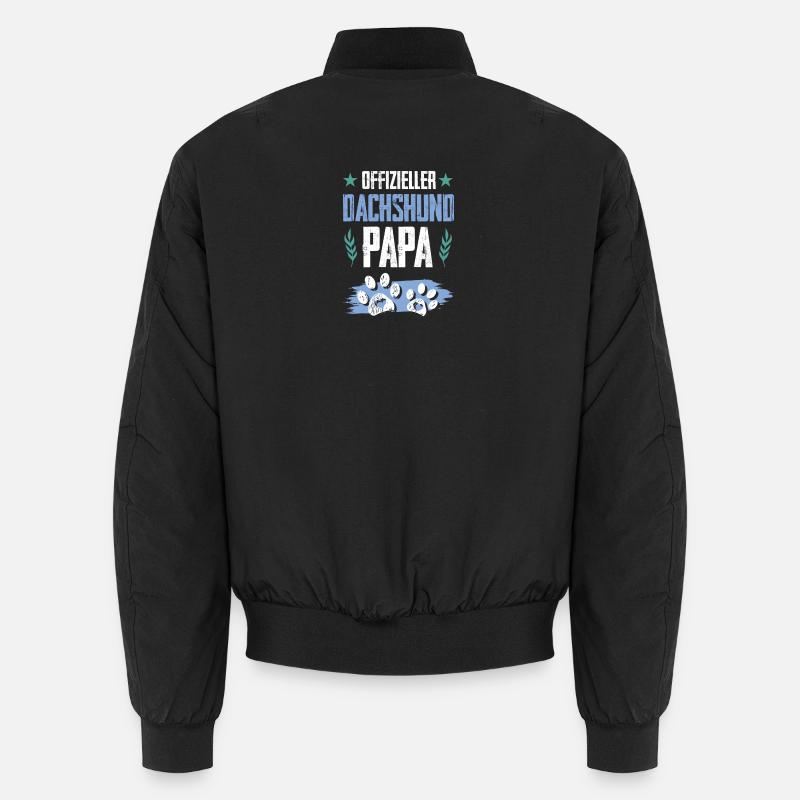 teckel teckel chiens papa Bomber unisexe