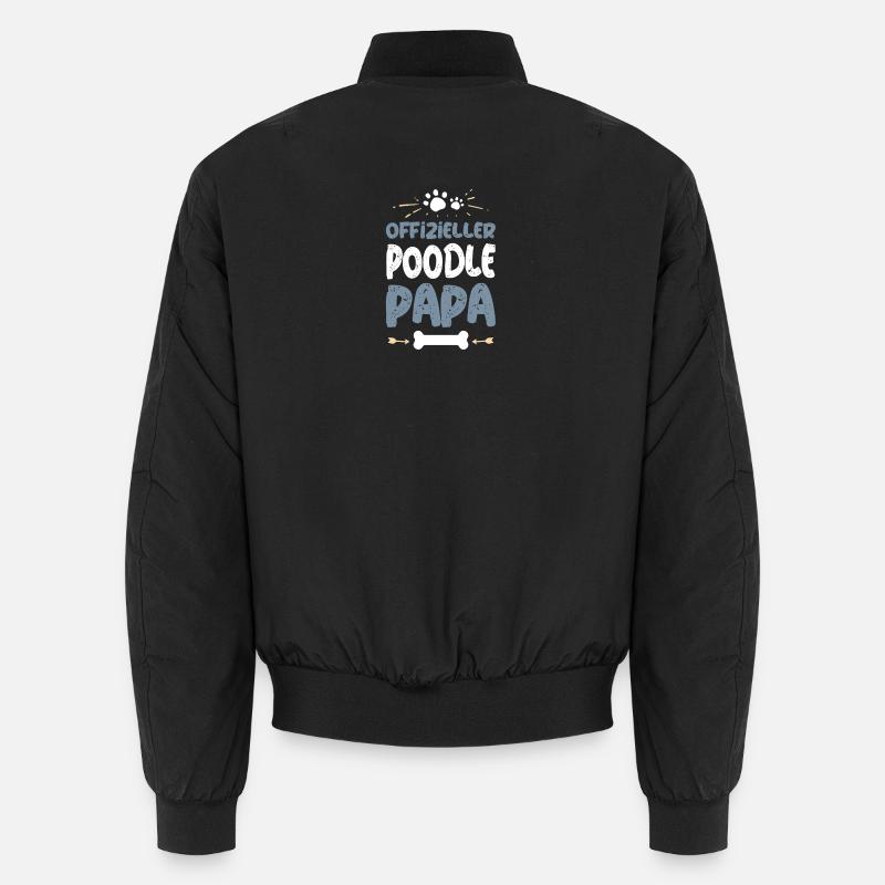 POODLE - Unisex Bomberjacke - Schwarz