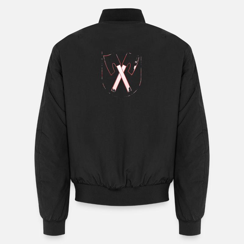 Bienne - Unisex Bomberjacke - Schwarz