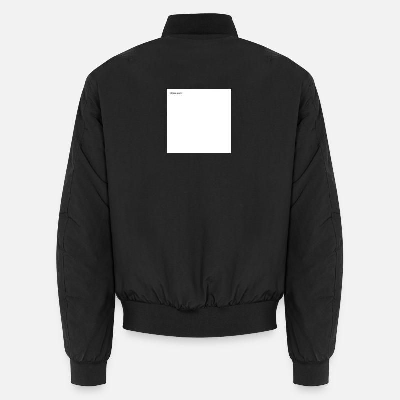 blank slate - Unisex Bomberjacke - Schwarz
