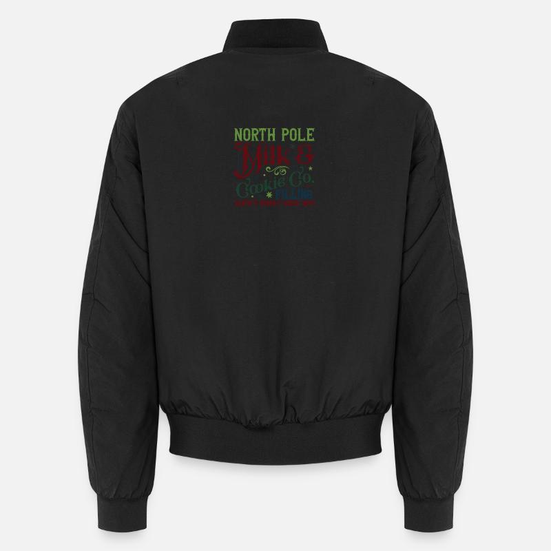 North Pole Milk & Biscuits Collection Unisex Bomber Jacket
