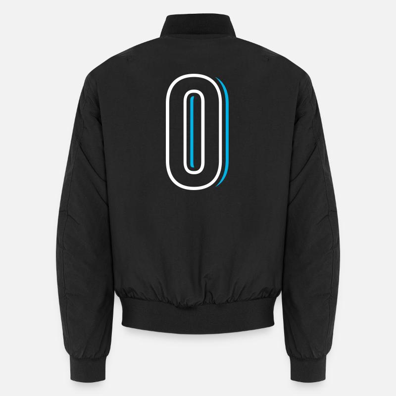 Number 0 - Zero Unisex Bomber Jacket