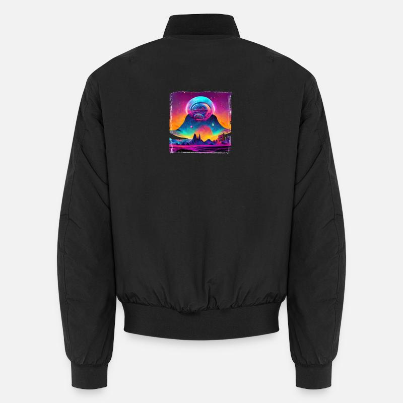 Fantaisie spatiale - Bomber unisexe - noir